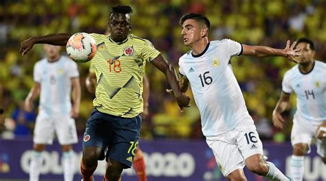 selección colombia sub 23 partidos